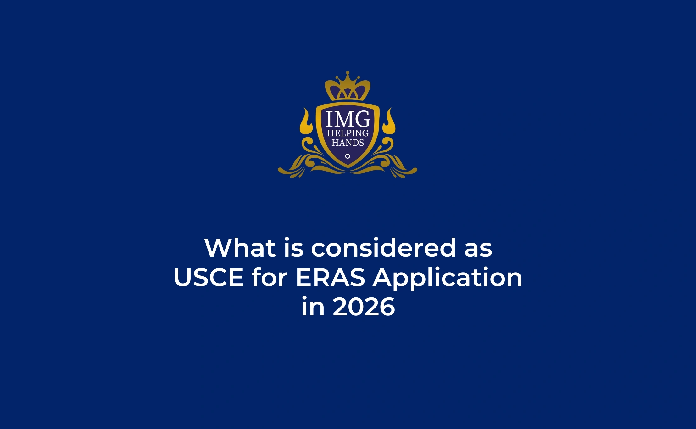 US Clinical Experience for ERAS