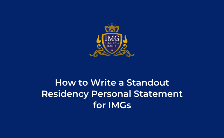 How to Write a Standout Residency Personal Statement for IMGs