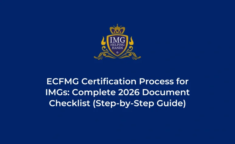 ECFMG Certification Process for IMGs