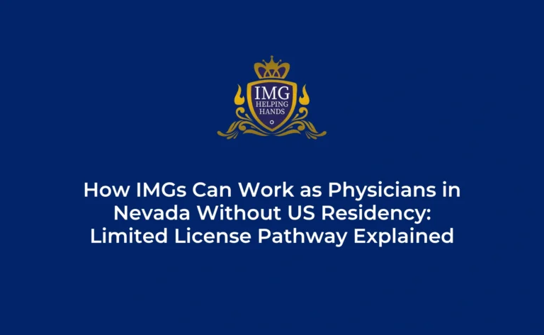 How IMGs Can Work as Physicians in Nevada Without US Residency