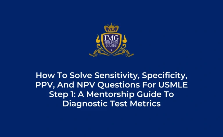How to Solve Sensitivity and Specificity USMLE Step 1