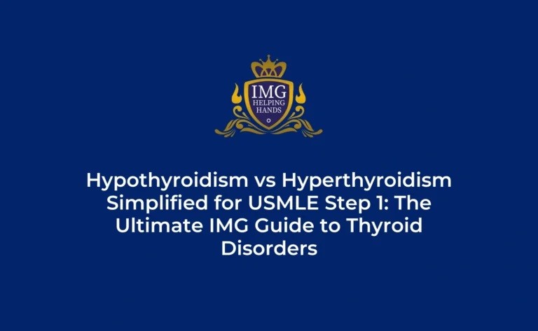 Hypothyroidism vs Hyperthyroidism For USMLE Step 1