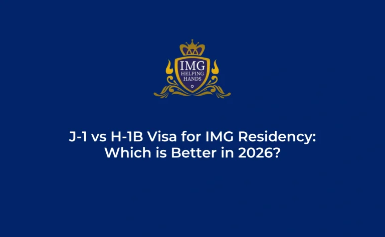 J-1 vs H-1B Visa for IMG Residency