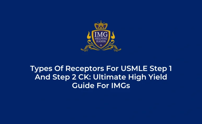 Types Of Receptors For USMLE Step 1 And Step 2 CK