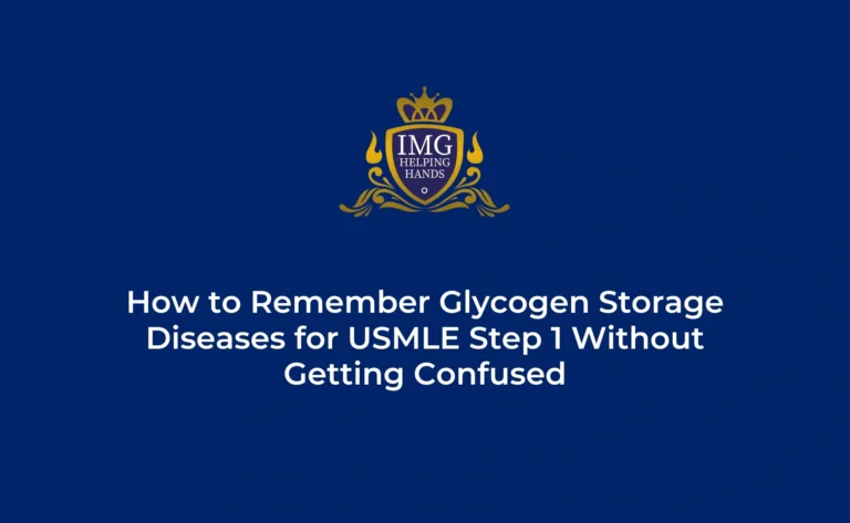 how to remember glycogen storage diseases for usmle step 1