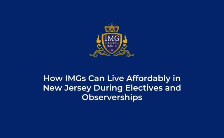 Affordable Living in New Jersey for IMGs