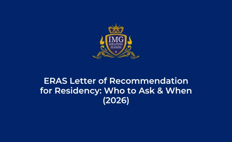 ERAS Letter of Recommendation for Residency