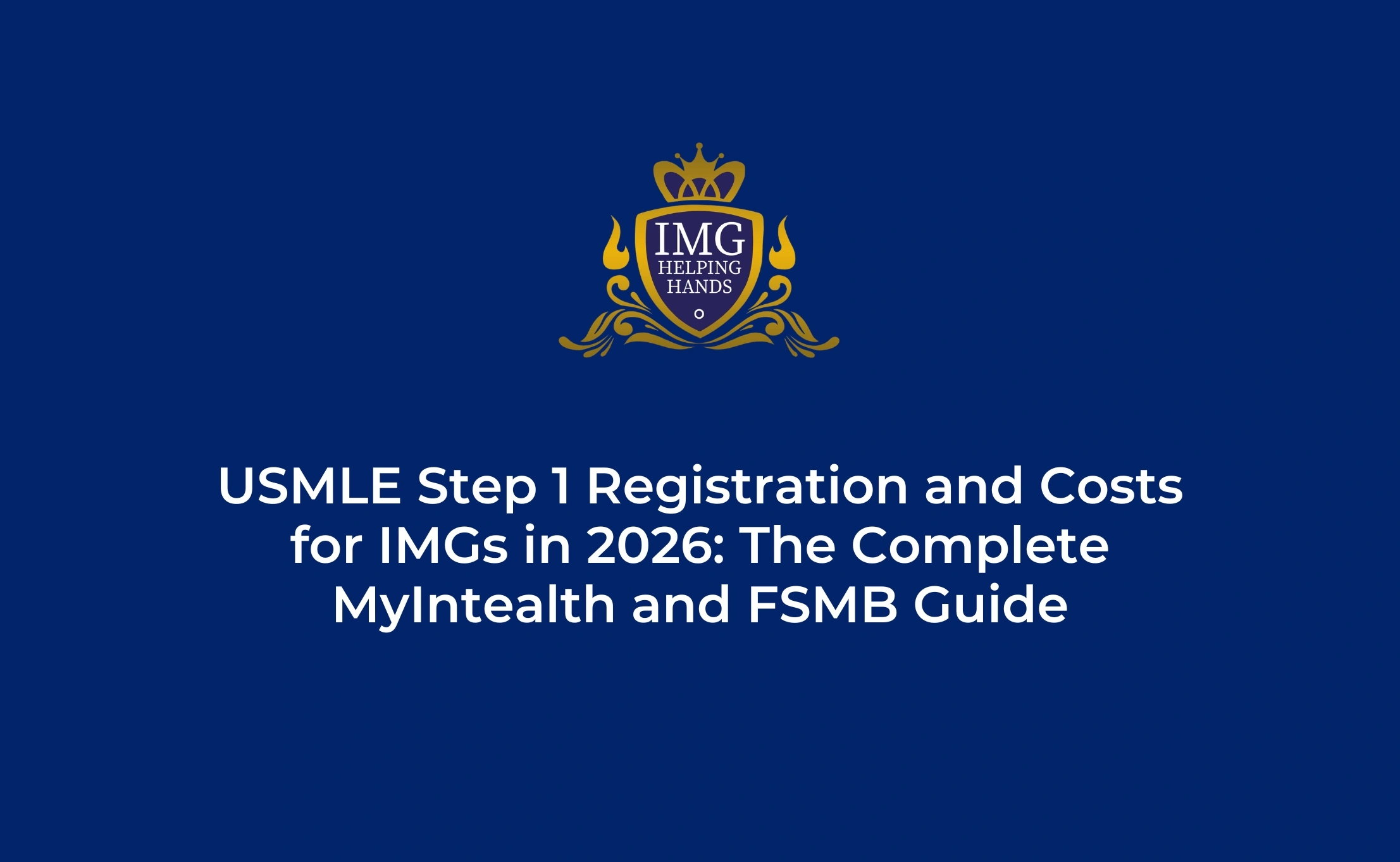 USMLE Step 1 Registration And Costs For IMGs