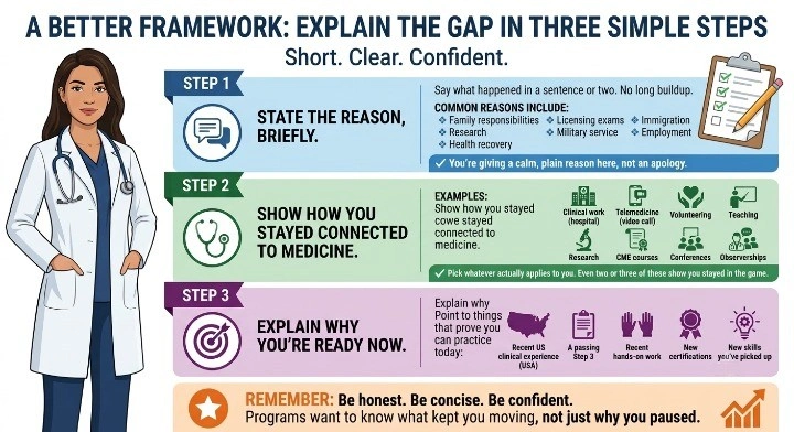 A Better Framework Explain the Gap in Three Simple Steps
