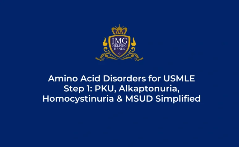 Amino Acid Disorders USMLE Step 1