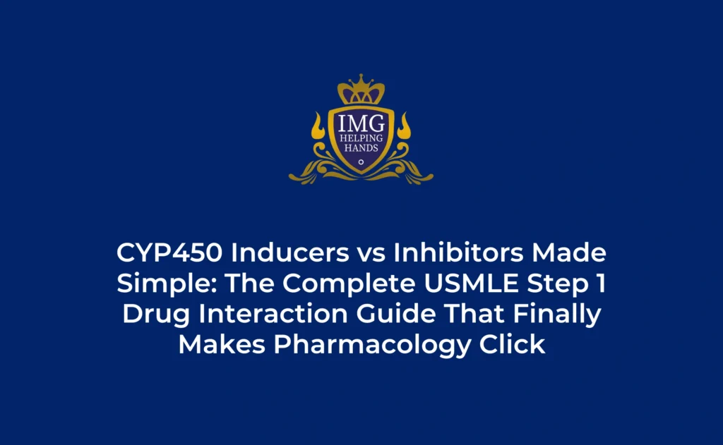 CYP450 Inducers vs Inhibitors | USMLE Step 1 Drug Guide