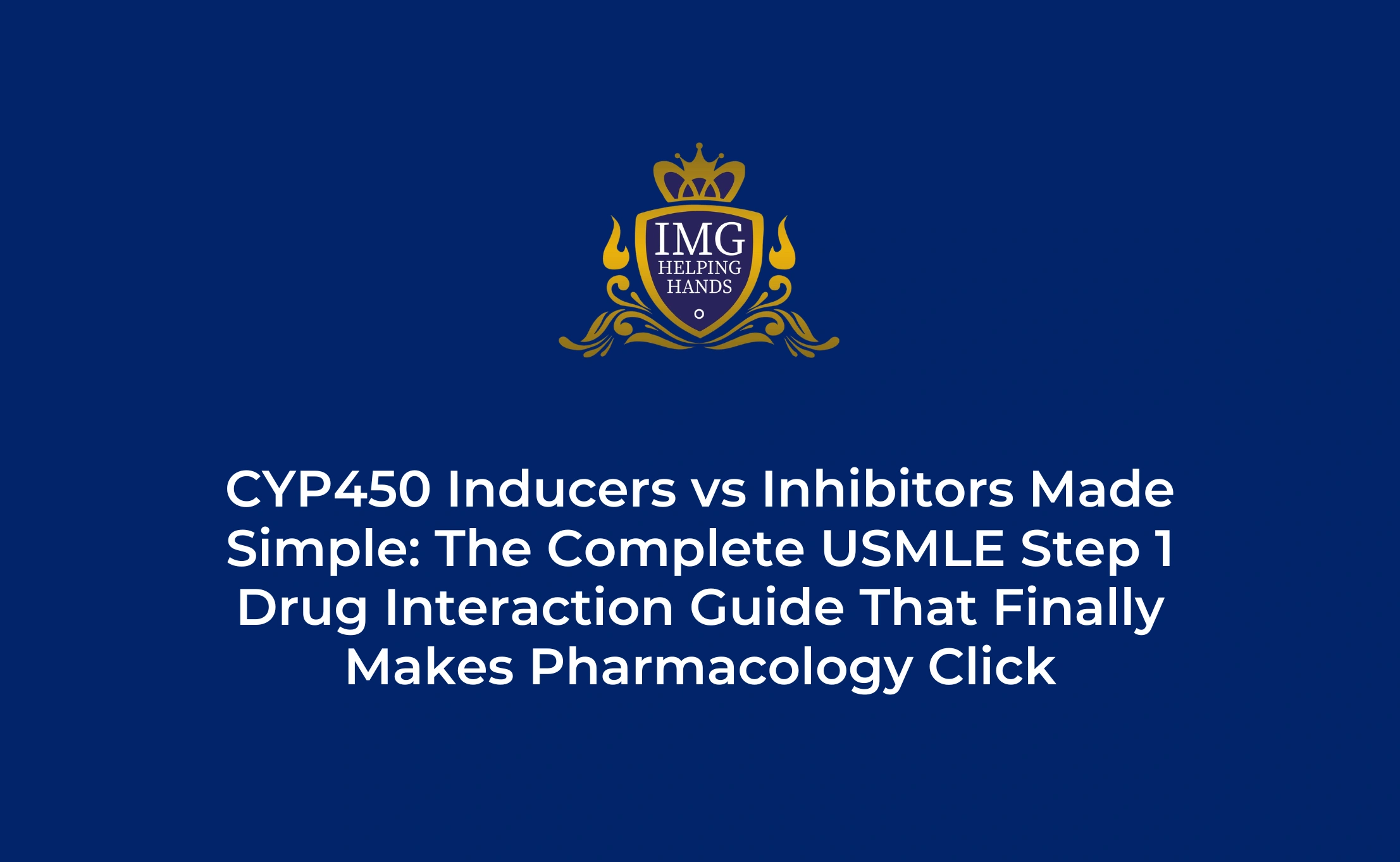 CYP450 Inducers vs Inhibitors