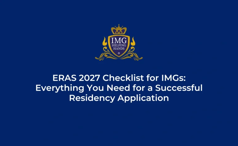 ERAS 2027 Checklist for IMGs