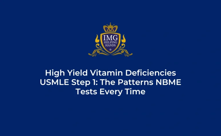 High Yield Vitamin Deficiencies USMLE Step 1