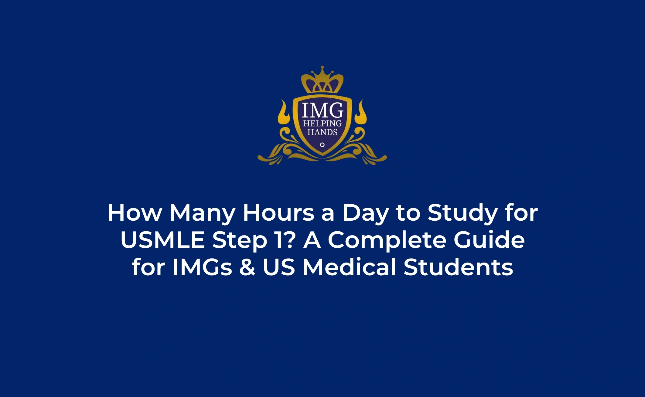 How Many Hours a Day to Study for USMLE Step 1