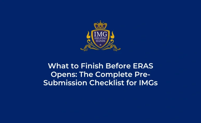 What to Finish Before ERAS Opens
