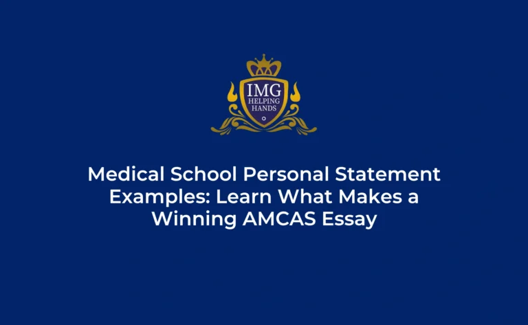 Best Medical School Personal Statements Examples