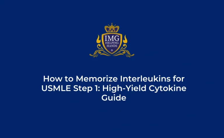 How to Memorize Interleukins for USMLE Step 1