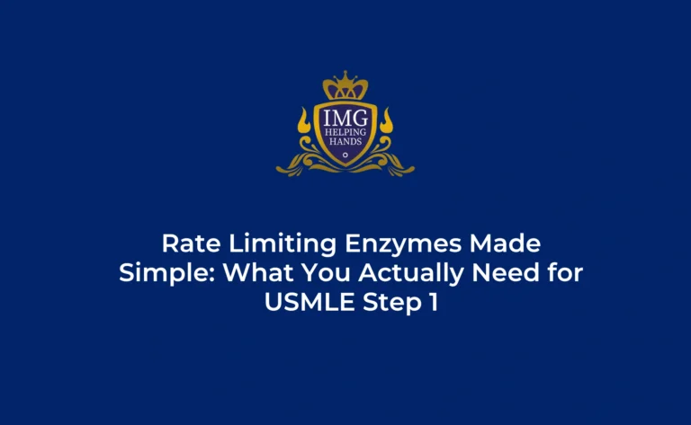 Rate Limiting Enzymes for USMLE Step 1