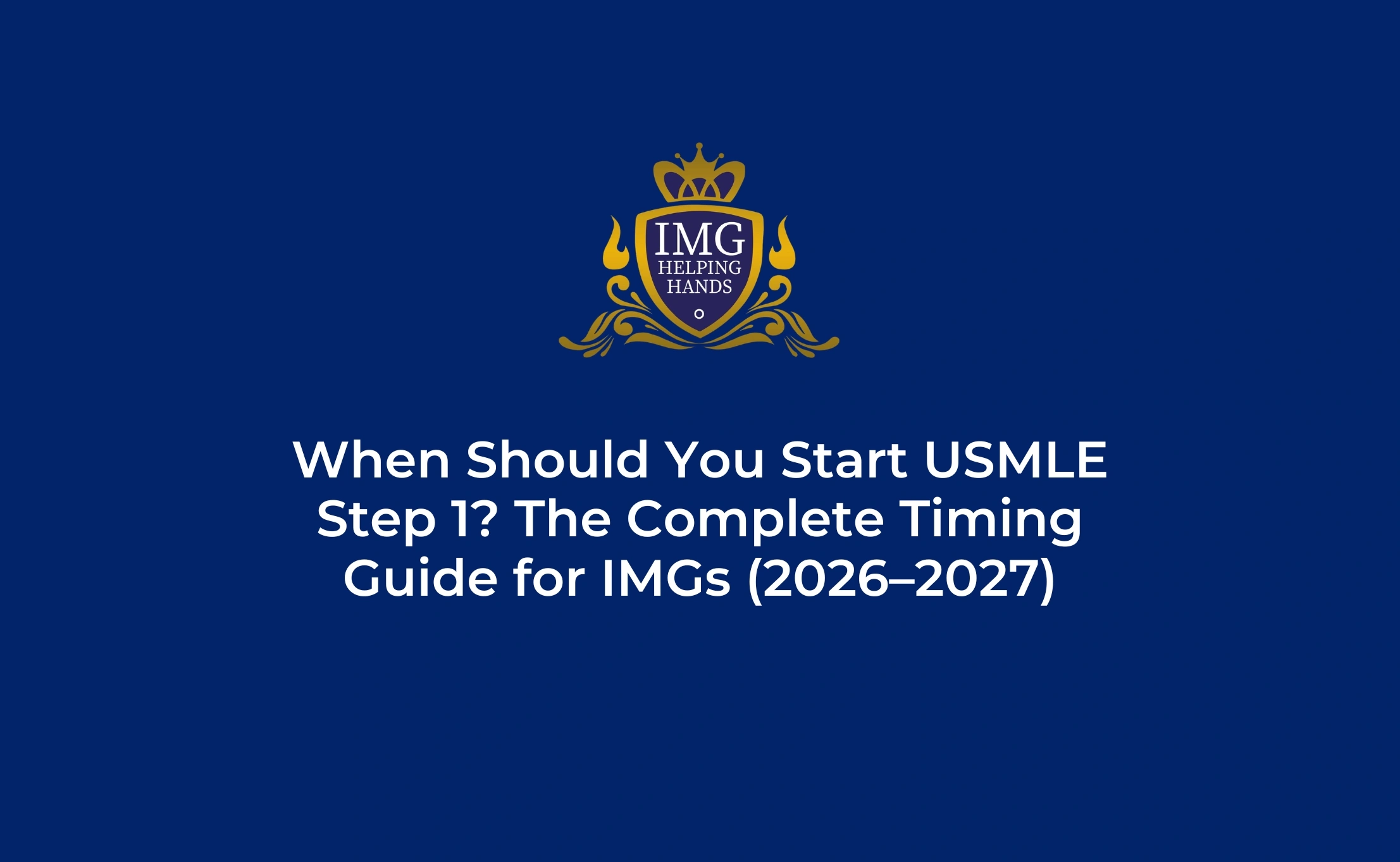 When Should You Start USMLE Step 1